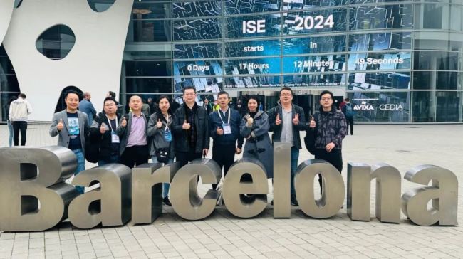 开年首秀 | 乐鱼com显示璀璨亮相 ISE2024
